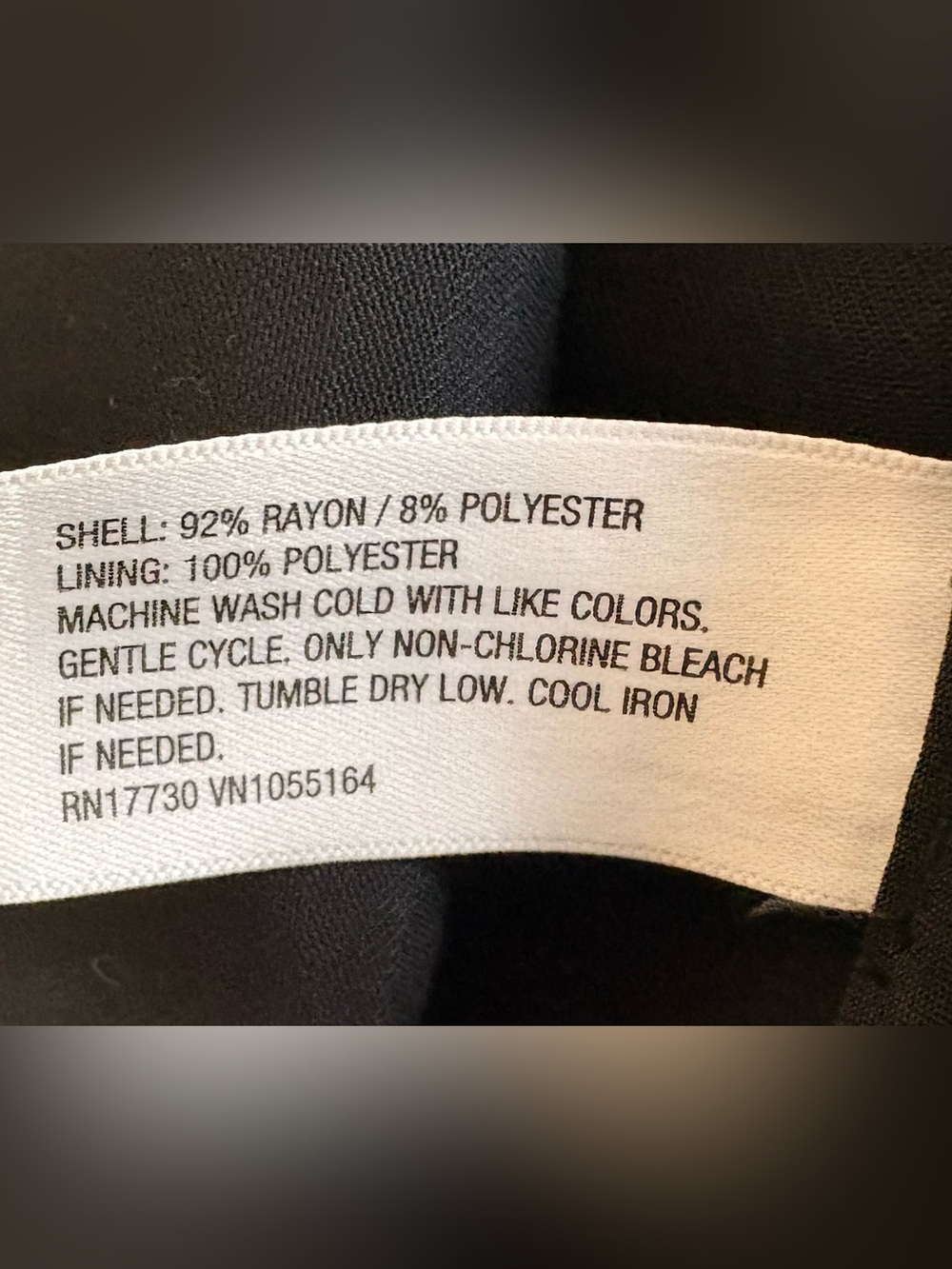a new day Black Classic Open-Front Blazer - lightweight sz Large - Picture 4 of 4